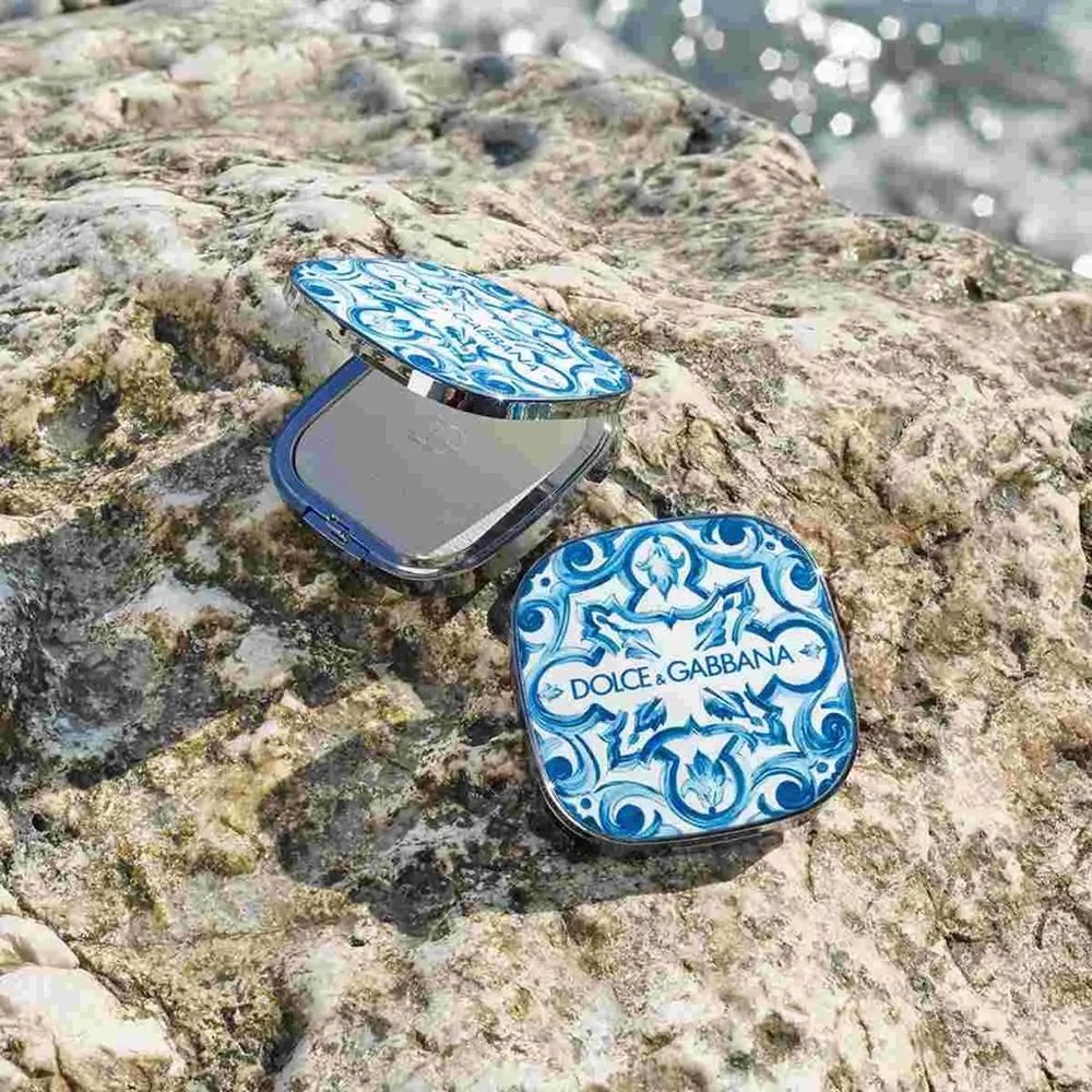 NEW Limited Edition Dolce Gabbana Solar Glow Blurring Powder Compact Translucent